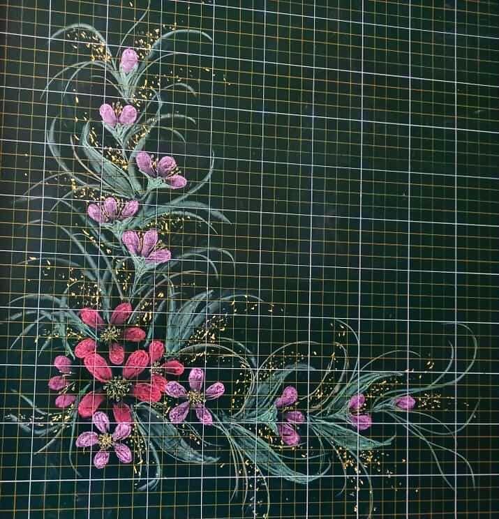 Cách vẽ hoa trang trí bảng mới - Bút máy đậm Ánh Dương