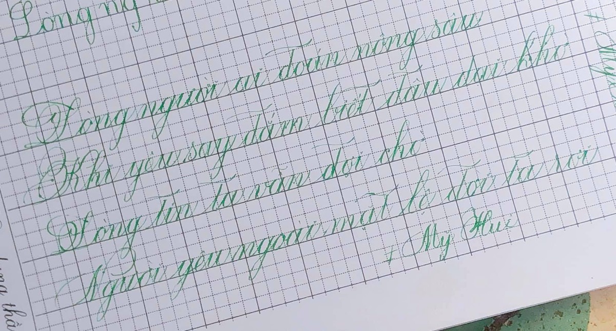 Cách luyện chữ viết đẹp cho người lớn, đơn giản và dễ học – Xem ngay! - Bút Máy Đậm Ánh Dương