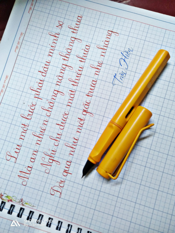 Làm thế nào để bắt đầu viết chữ đẹp, đơn giản một cách chính xác? - Bút Máy Đậm Ánh Dương