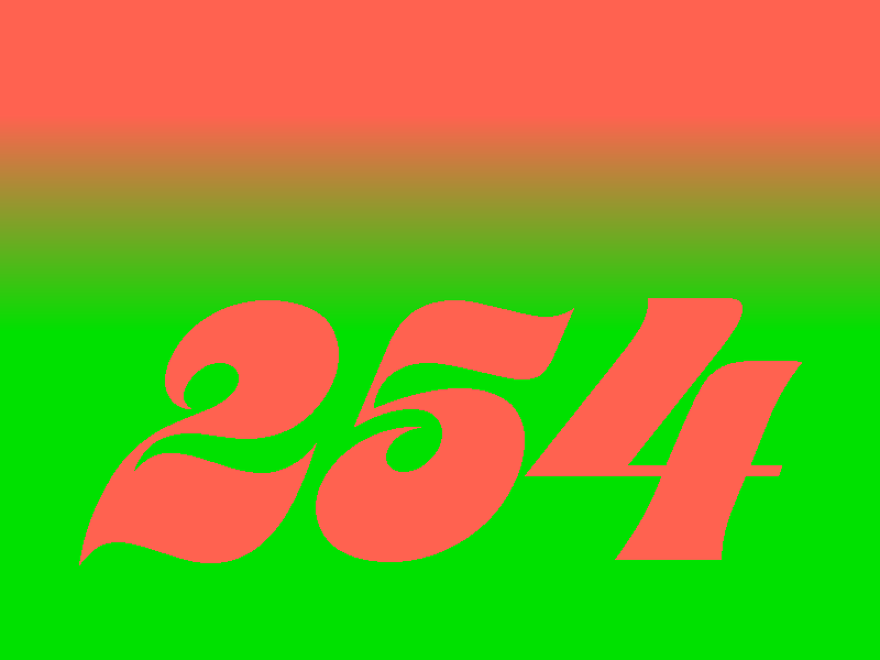 Numbers: Number 254